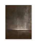 Night Horizon, hand-painted abstract painting shown straight on