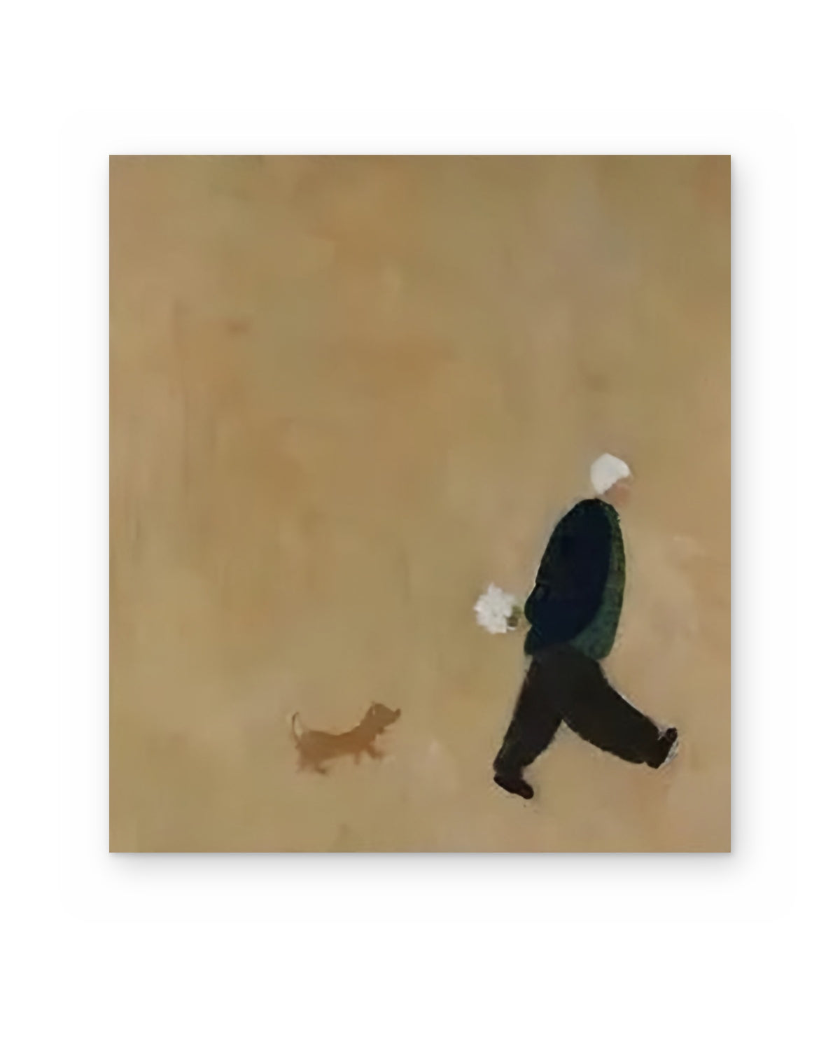 The Walk — Figurative Abstract Painting